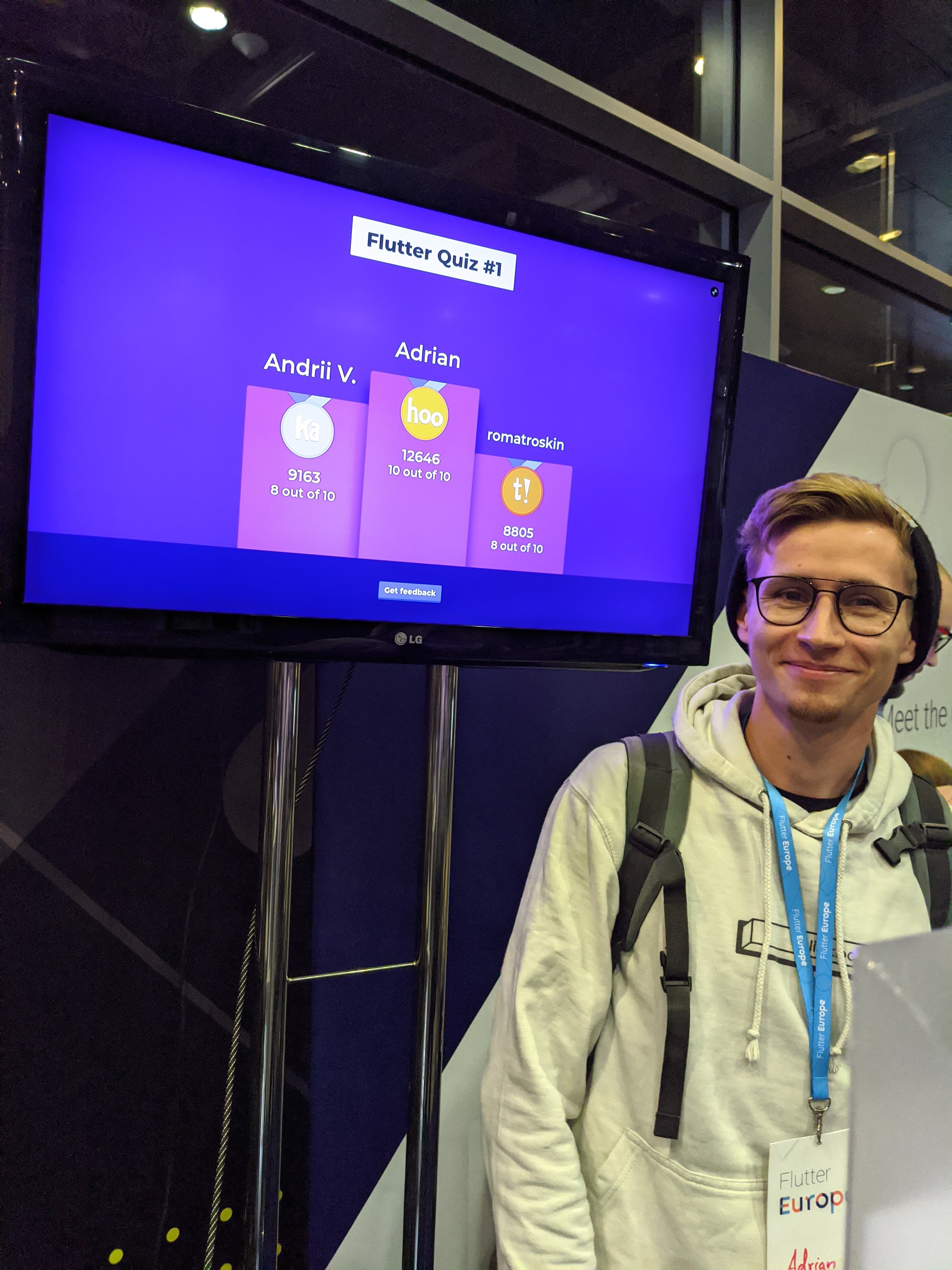Flutter Quiz Gewinner